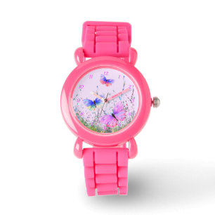 Fläktar Butterflies Watch Armbandsur