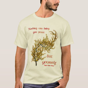 Fläktar inspirationsinnerfredsoffert t shirt