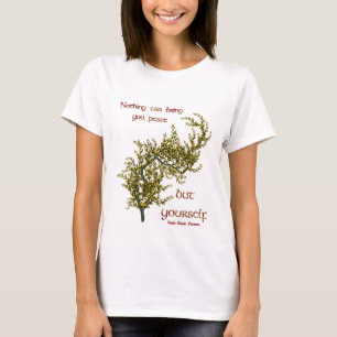 Fläktar inspirationsinnerfredsoffert t shirt