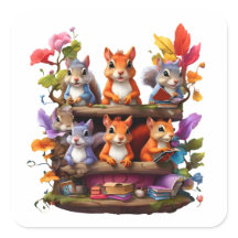 Fläktar på en träbookshelf