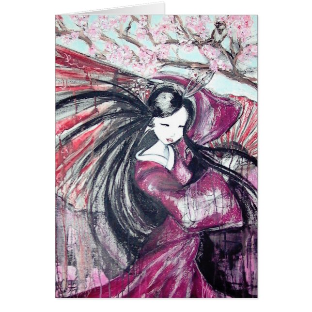 FLÄKTDANS HÄLSNINGSKORT (Framsidan)