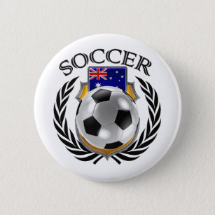 Fläkten för Australien fotboll 2016 utrustar Knapp