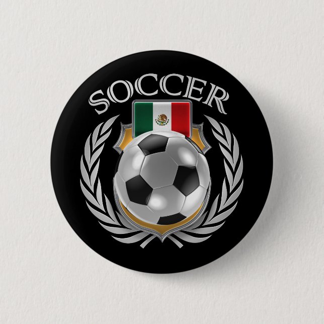 Fläkten för Mexico fotboll 2016 utrustar Knapp (Framsida)