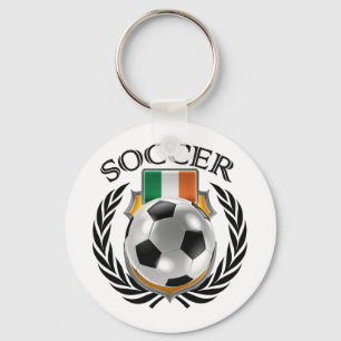 Fläkten för Republic of Ireland fotboll 2016 Nyckelring