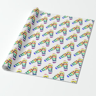 Fläktens regnbågsmönster presentpapper