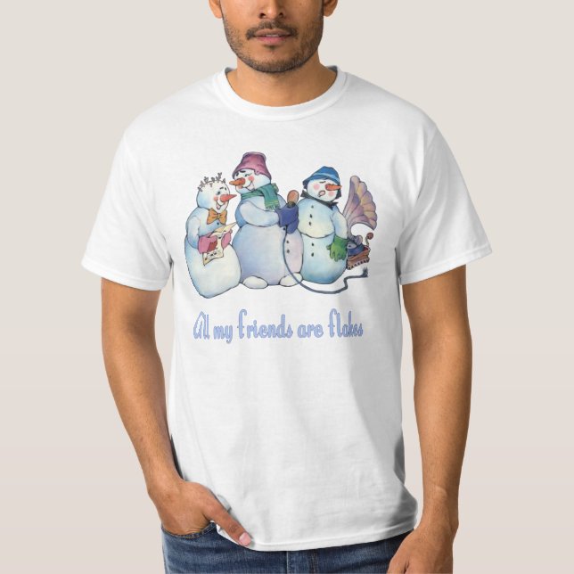 Flaky Friends T-shirt (Framsida)
