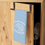 Flaky och Fabulous Fransk Croissant Kökshandduk<br><div class="desc">Du kan aldrig gå fel med en bra saxant. Fira  av Fransk bakverk med denna Flaky- och Fabulous-kökshandduk.</div>