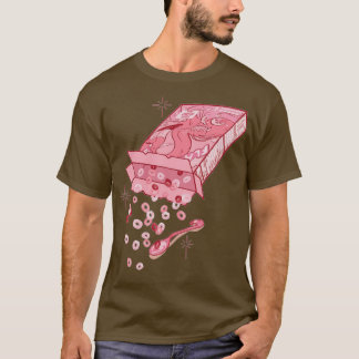 Fläm Flam Cereal Box Merch T Shirt