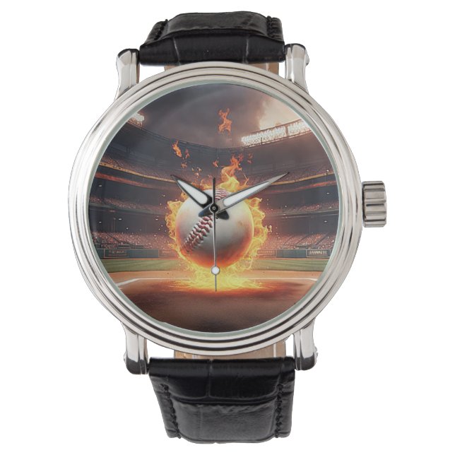 Flamande baskeboll i Stadium Armbandsur (Framsida)