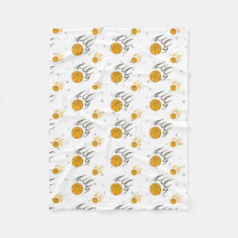 Flamande basket fleecefilt