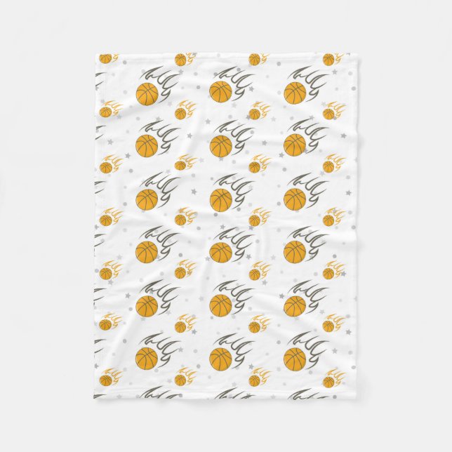 Flamande basket fleecefilt (Framsidan)