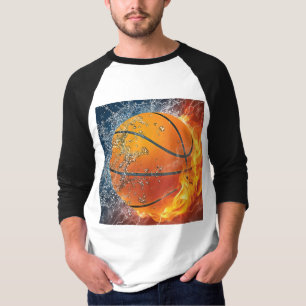 Flamande basket t shirt