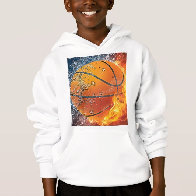 Flamande basket t shirt (Framsida)