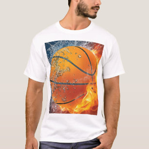 Flamande basket t shirt
