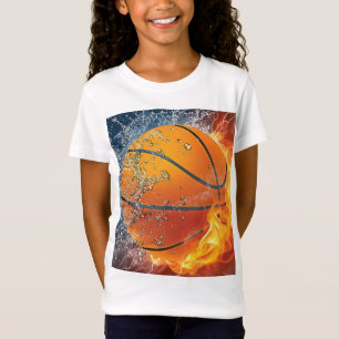 Flamande basket t shirt