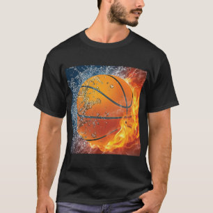 Flamande basket t shirt