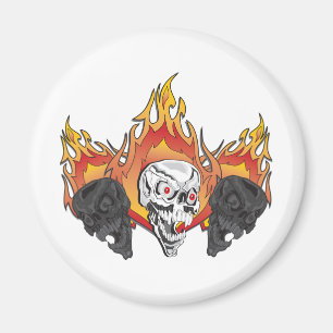 Flamande Döskallar Magnet
