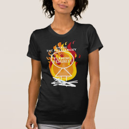 Flamande feminist Smeta ut patriarken RBG Black 15 T Shirt