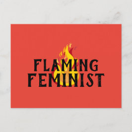 Flamande feministisk RBG-feminism faller 20 basdes Vykort