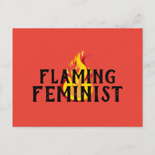 Flamande feministisk RBG-feminism faller 20 basdes Vykort