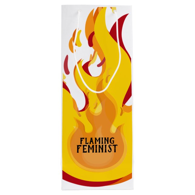 Flamande feministisk RBG Ginsburg Feminism Flames  (Baksidan)