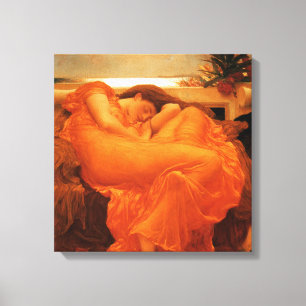 Flamande juni Frederic Leighton Fine Art Art Canvastryck