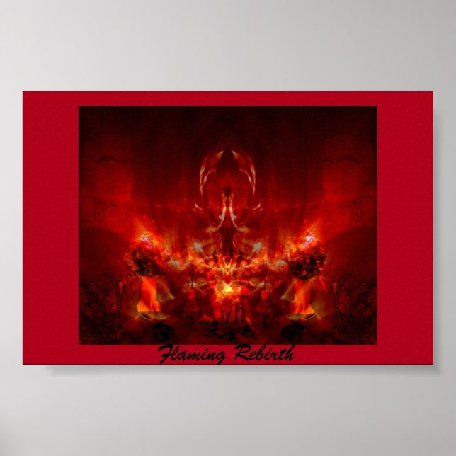 Flamande Reborn Poster (Framsidan)
