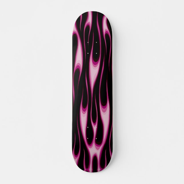 Flamande Rosa Skateboard (Framsida)