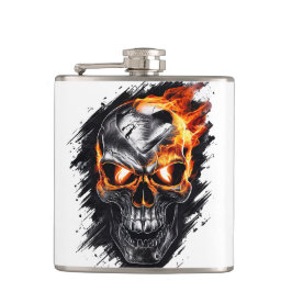 Flamande skal - Metall Engrating Art #1 Fickplunta