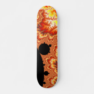 Flamande Sol - Fractal Skateboard Bräda 21,5 Cm