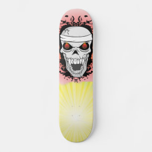 Flamar döskalle skateboard. mini skateboard bräda 18,5 cm
