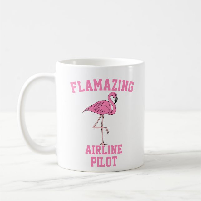 Flamazing Airline Pilot Mugg (Vänster)
