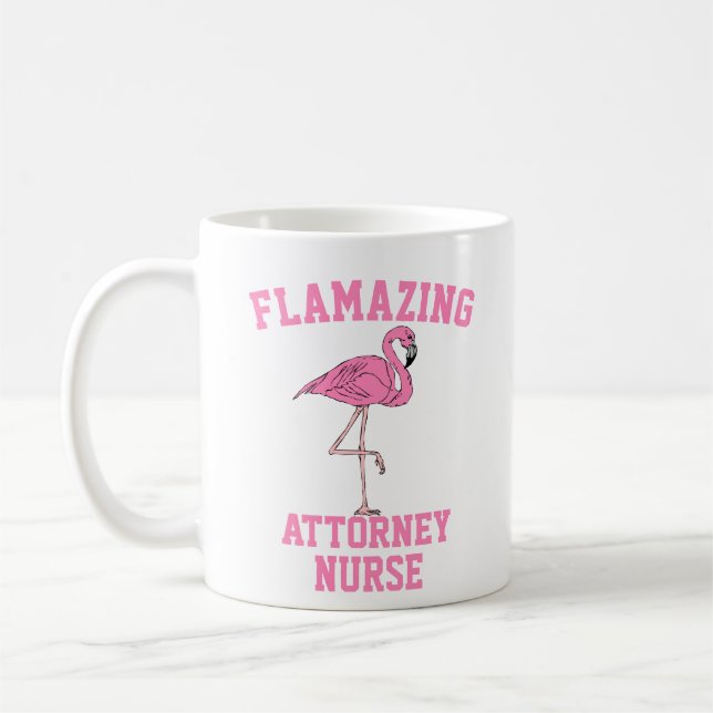 Flamazing Attorney Nurse Mugg (Vänster)