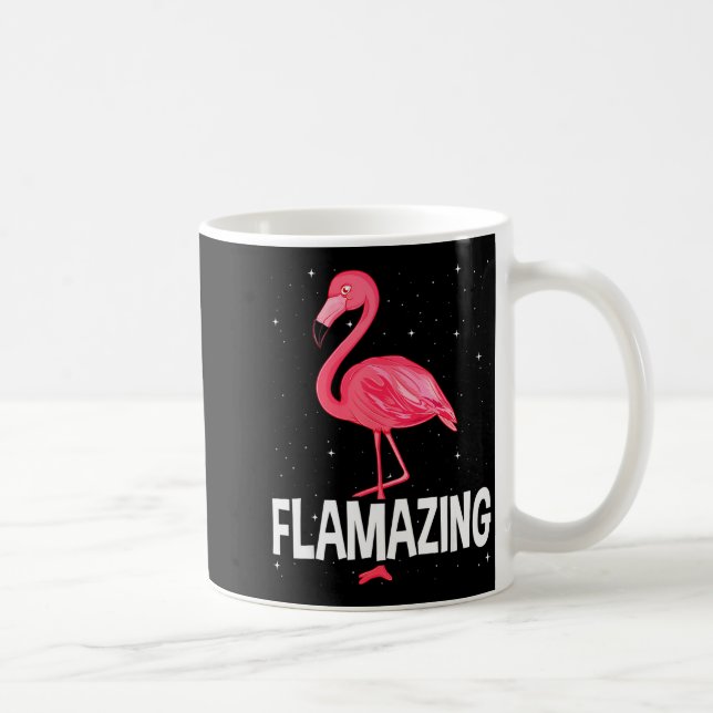 Flamazing Nk Flamingo Novelty Flamingo Lover Funny Kaffemugg (Höger)