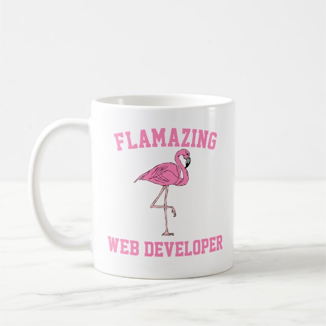 Flamazing Webben Developer Mugg (Vänster)