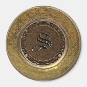 Flambeau Victorian Monogram Magnet