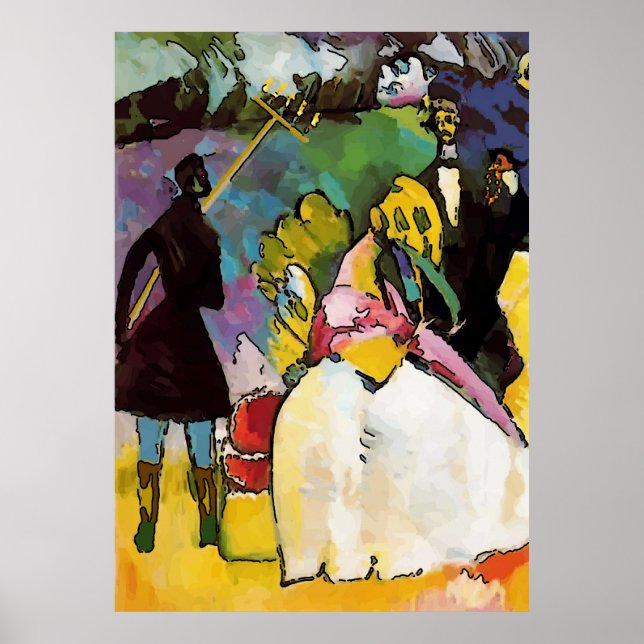 Flambeau vid Mardi Gras Parad Poster (Framsidan)