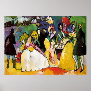 Flambeau vid Mardi Gras Party Poster