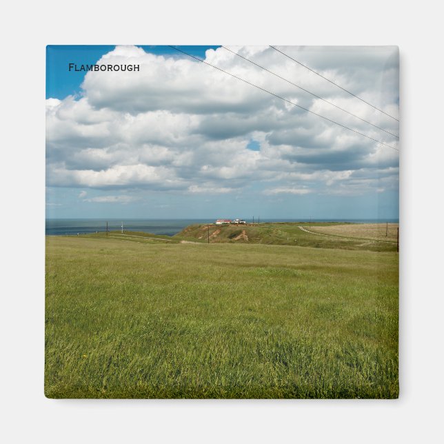 Flamborough Kusten Magnet (Framsidan)