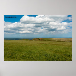 Flamborough Kusten Poster