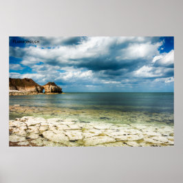 Flamborough Kusten Poster
