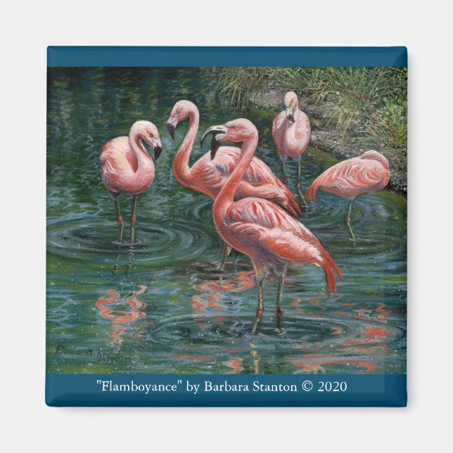 "Flamboyance" Magnet (Framsidan)