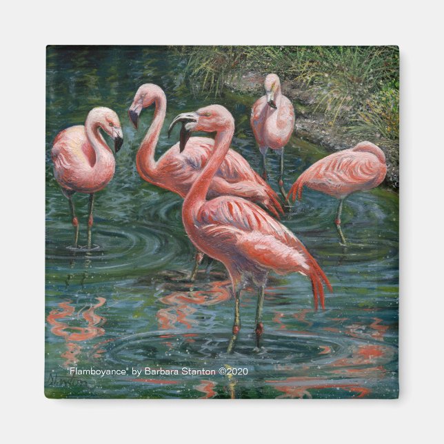 "Flamboyance" Magnet (Framsidan)