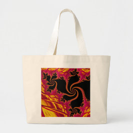 Flamboyant fractal jumbo tygkasse