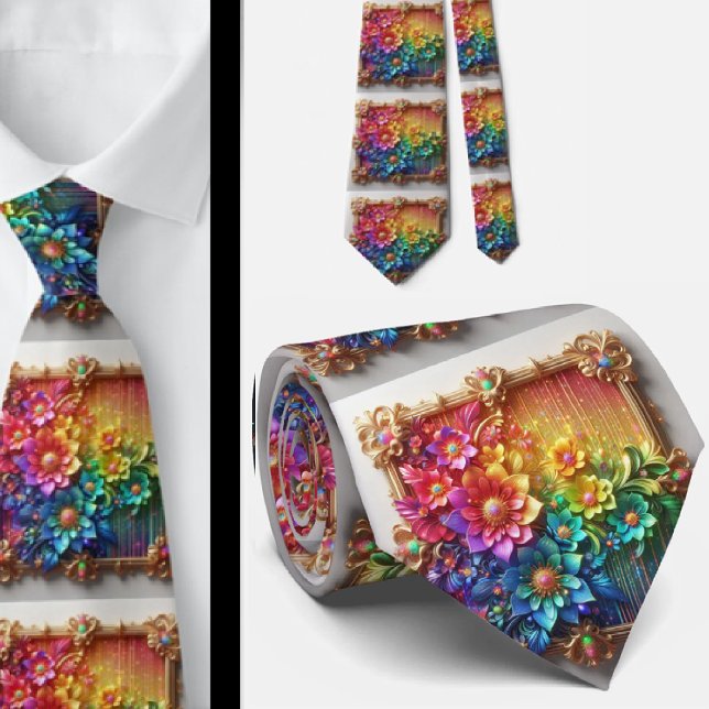 Flamboyant slips | Regnbågsblommor Falskt glitter (Skapare uppladdad)