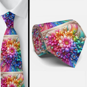 Flamboyant slips   Regnbågsblommor Falskt glitter