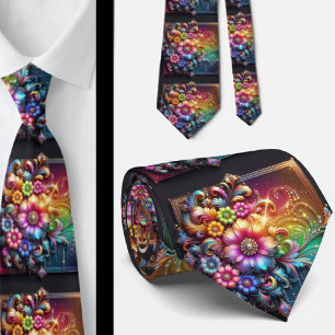 Flamboyant slips   Regnbågsblommor Falskt glitter