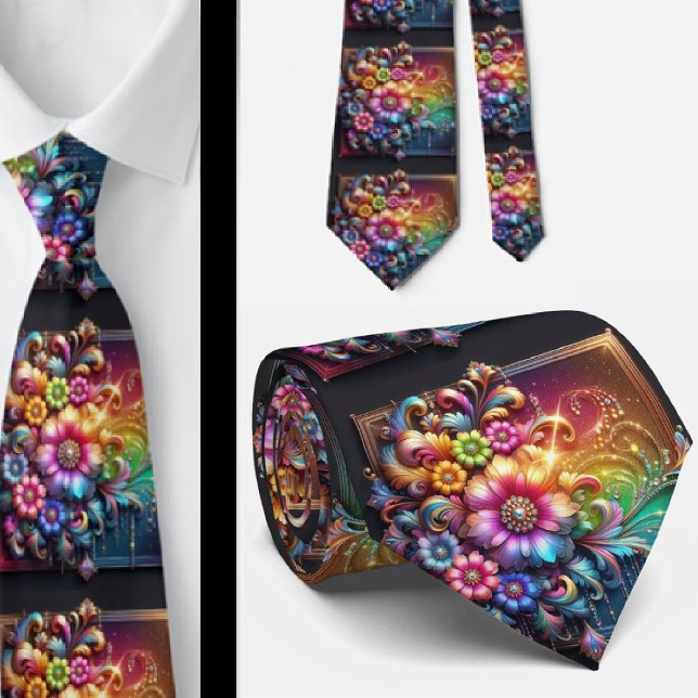 Flamboyant slips | Regnbågsblommor Falskt glitter (Skapare uppladdad)