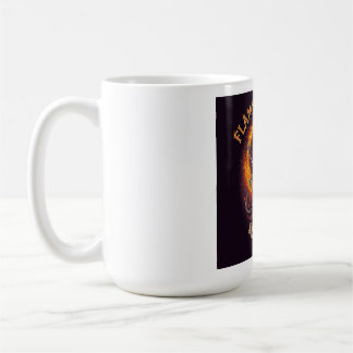 Flame Chanter gotisk fantasy T-shirt Kaffemugg