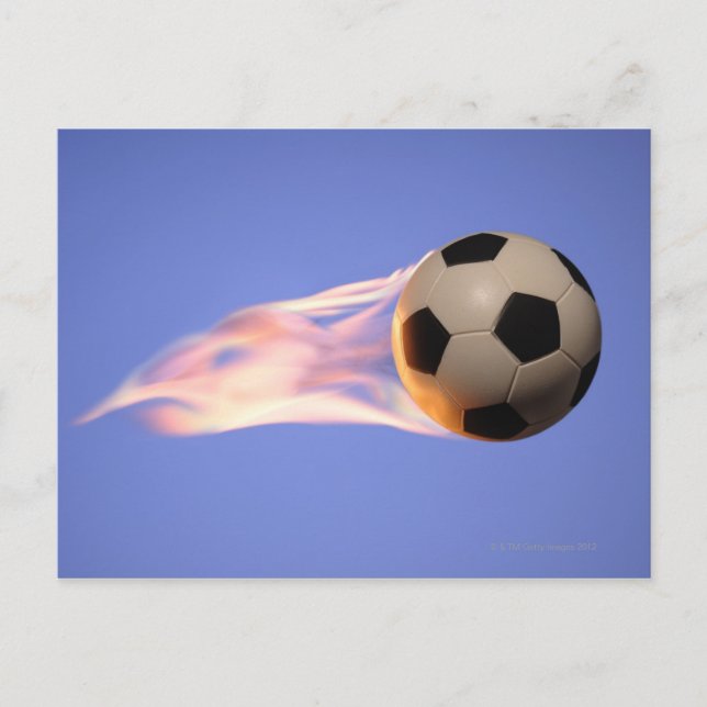 Flame Football Vykort (Framsida)